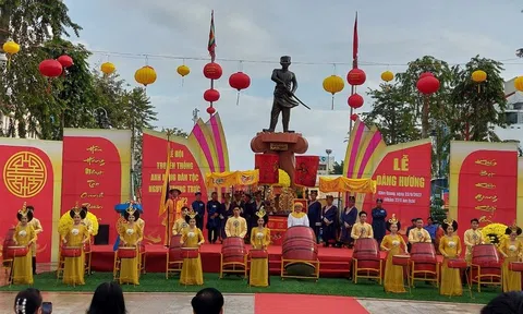 Kiên Giang: Dâng hương tưởng niệm 154 năm Anh hùng dân tộc Nguyễn Trung Trực hy sinh (1868-2022)