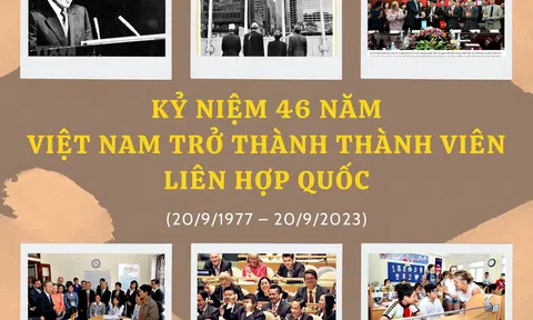 Kỷ niệm 46 năm Việt Nam trở thành thành viên Liên Hợp quốc (20/9/1977 – 20/9/2023)
