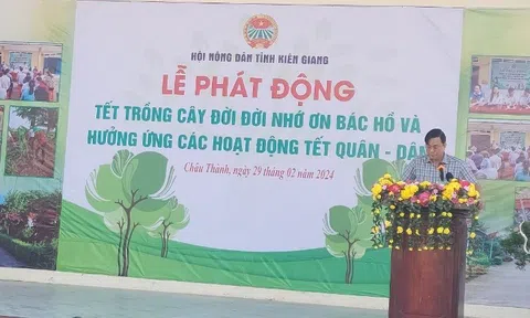 Kiên Giang: Phát động Tết trồng cây nhớ ơn Bác Hồ