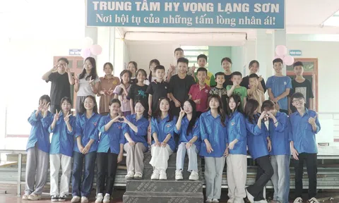 Dự án thiện nguyện “Cùng Em Học”: Trao tri thức cho các em nhỏ tại Trung tâm Hy Vọng Lạng Sơn