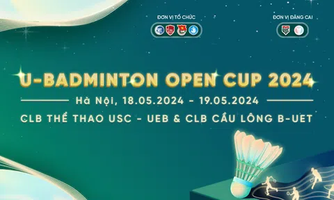 U_BADMINTON OPEN CUP 2024 - “WINNER WRITES HISTORY” diễn ra thành công