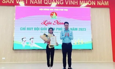 Phú Thọ: Liên đội trường THCS Hưng Hóa (Tam Nông) đoạt giải Xuất sắc trong Liên hoan Chỉ huy đội giỏi năm 2023