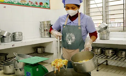 Phú Thọ: Các trường mầm non TP Việt Trì thực hiện an toàn thực phẩm bếp ăn bán trú