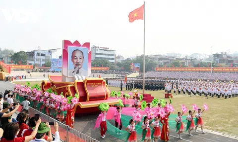 Lễ trọng thể  kỷ niệm, diễu binh, diễu hành 70 năm Chiến thắng Điện Biên Phủ
