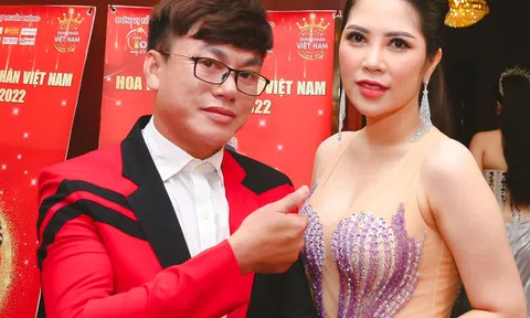 Người đẹp dạ hội Nguyễn Thị Thanh Huyền rạng rỡ chấm thi bán kết Hoa hậu Doanh nhân Việt Nam Toàn cầu 2022