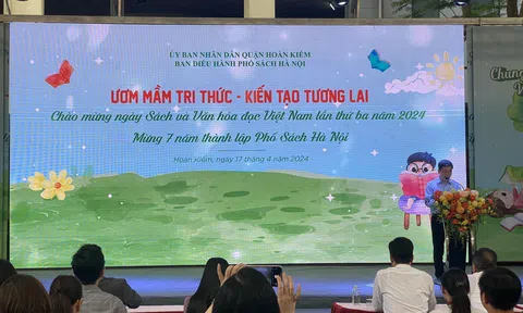 Hà Nội:  khai mạc Hội sách Hưởng ứng ngày sách và Văn hóa đọc Việt Nam 21/4
